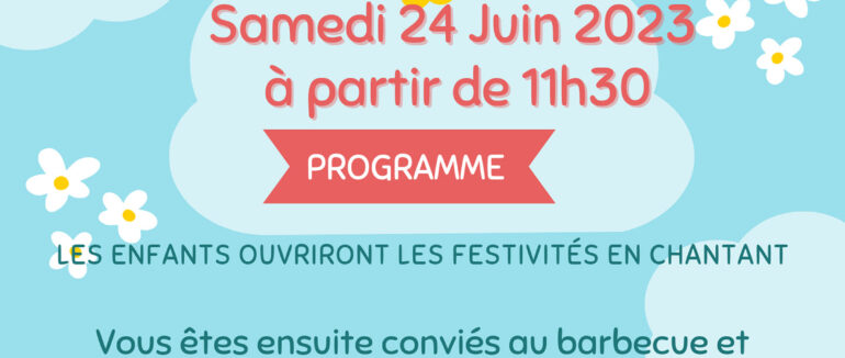 KERMESSE DE L’ÉCOLE