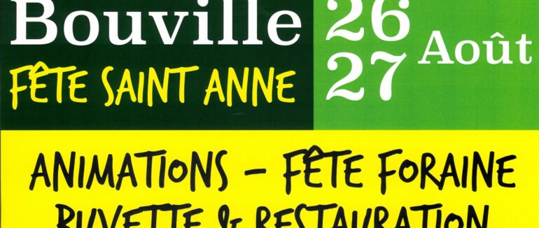 FÊTE DE LA SAINT-ANNE 2023