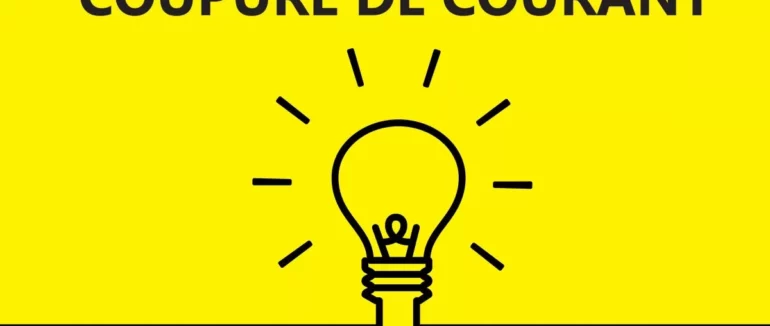 Coupures de courant 12 mai 2026