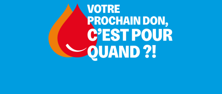 Don de sang le 3 juillet 2026